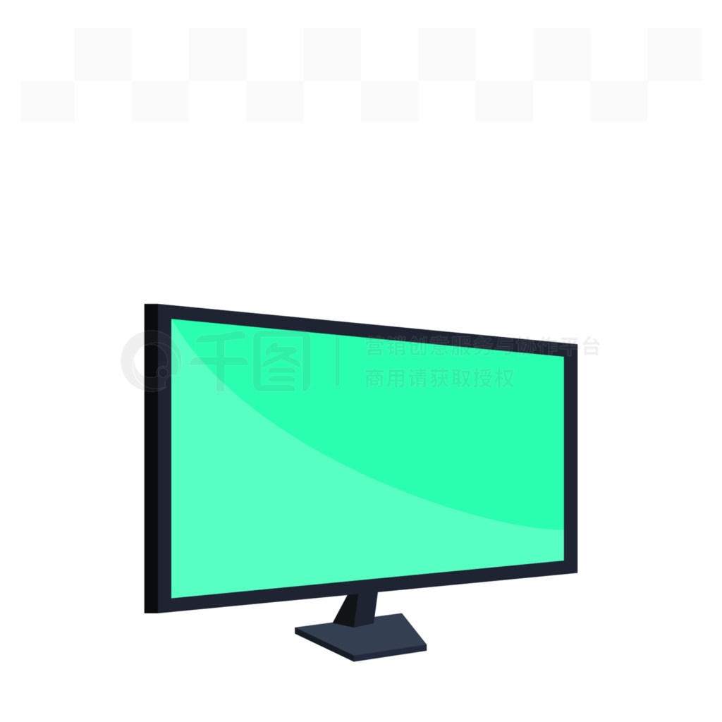 卡通風(fēng)格動(dòng)畫顯示器 電腦動(dòng)畫設(shè)計(jì)的創(chuàng)意圖標(biāo)